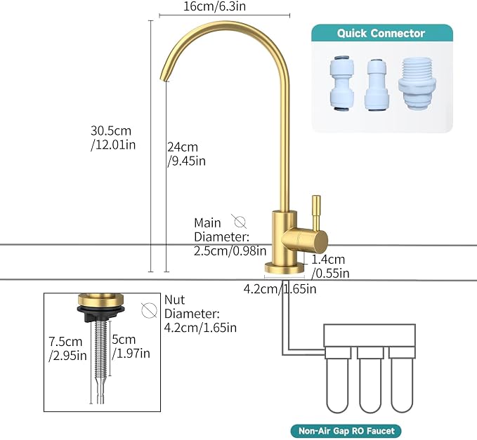 Kitchen Sink Faucet with Pull - Image 2