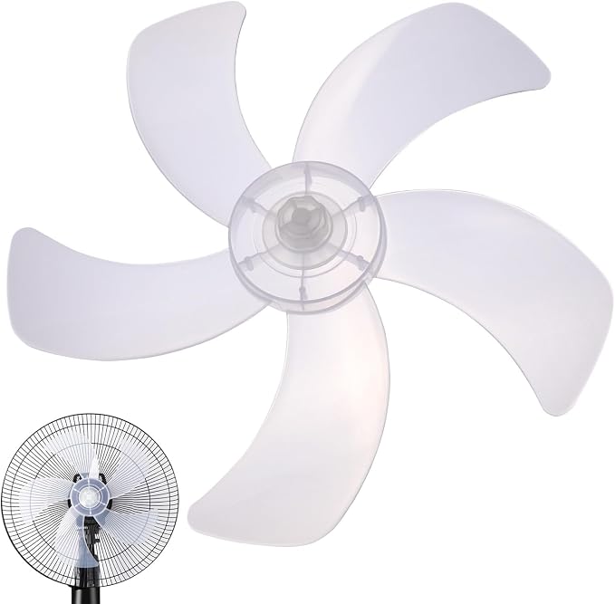Gatuida 14.5 Inch Plastic Fan Blade Replacement - Image 8