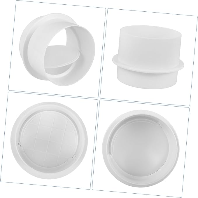 2pcs Dryer Filter Duct Connector Air Vent Blocker Check Valves - Image 2