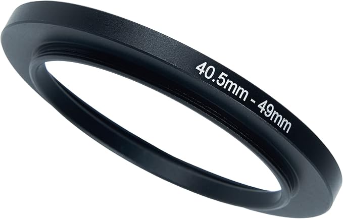 40.5mm to 49mm Step-Up Ring Filter Adapter by BETUYESS