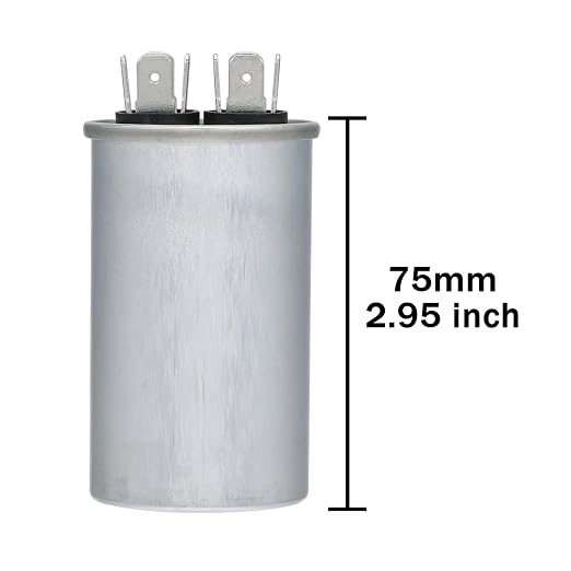 VEXUNGA 12.5uF 12.5 MFD 370VAC 440VAC 450VAC 50/60Hz CBB65B Round Run Start - Image 2