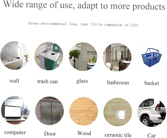 DECHOUS 1set Self-Adhesive Garbage Sorting Label Stickers of Waste Container - Image 4