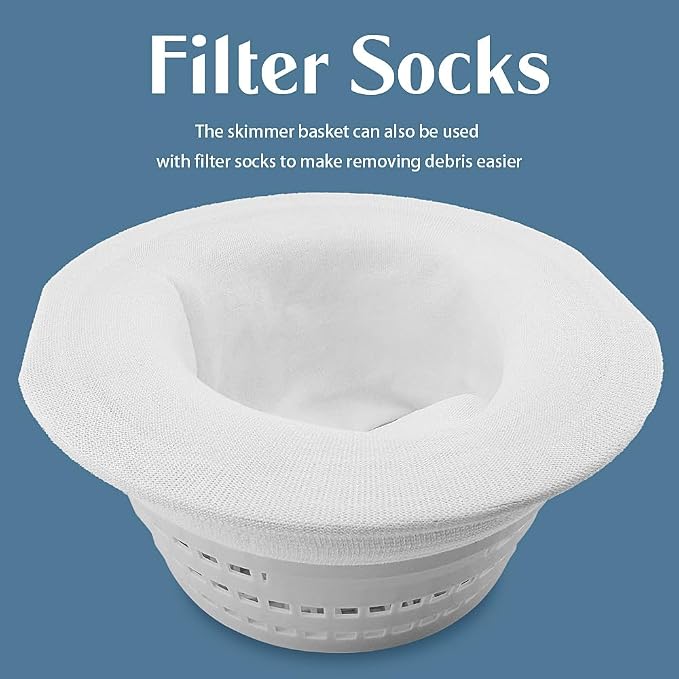 2-Pack Pool Skimmer Basket Replacement - Image 3
