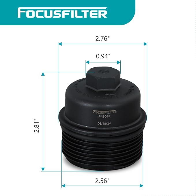 FOCUSFILTER 68079747AC OEM Grade Oil Filter Housing Cap, Compatible - Image 5