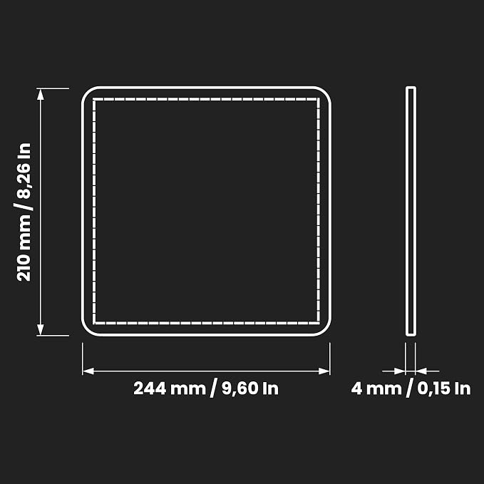 Repa Market 9" x 8" Replacement Air Filter - Image 2