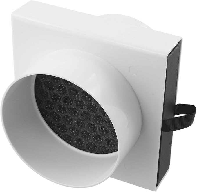 Duct Air Filter, Activated Carbon ABS Shell Ventilation Pipe Filters Fit - Image 5