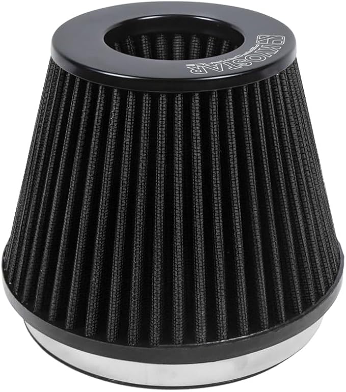KYOSTAR Universal 6" High-Flow Air Filter, Reusable Cone Cold Air Intake by Kyostar