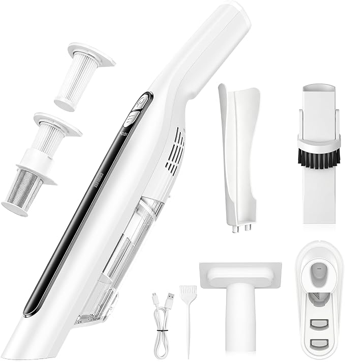 Handheld Vacuum Cordless, 24KPA High Power Car Vacuum - Image 8