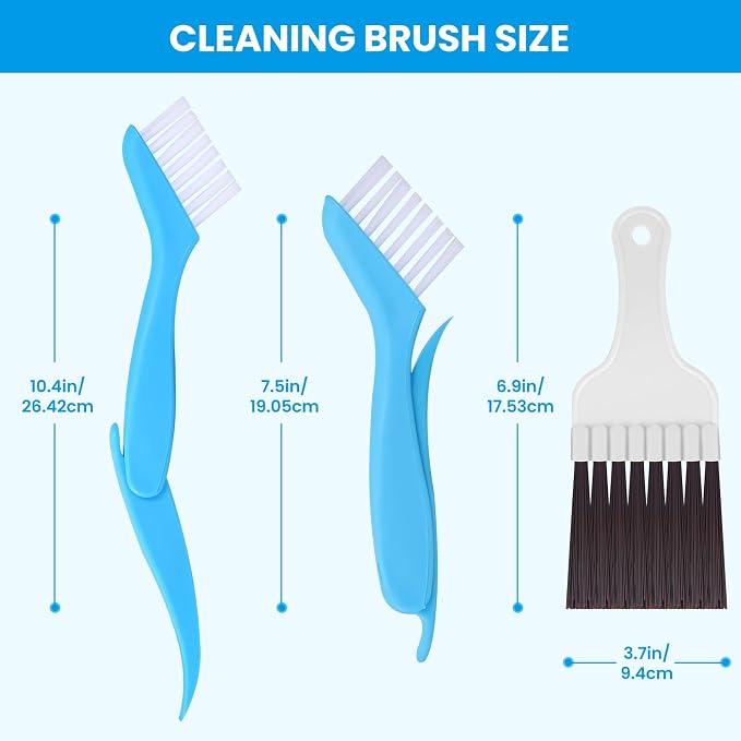 10PCS Air Conditioner Fin Comb Cleaner kit AC Coil Cleaning Brush 5 Different - Image 2