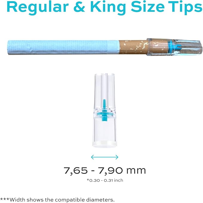 Paffright 1200 Cigarette Filters That Remove Tar and Chemicals, Reusable Filter - Image 4