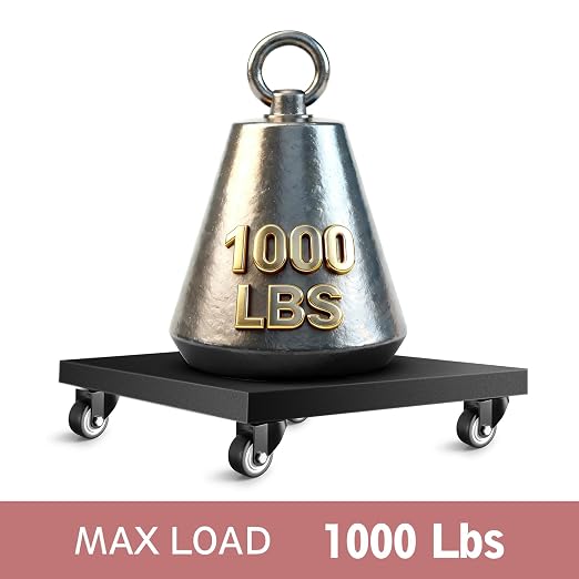 Caster Wheels, 2.5 Inch Heavy Duty Casters Set of 4, Load 1000lbs Industrial - Image 5