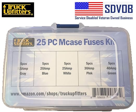 Truck Upfitters 34 pc Automotive MCASE Compatible Mini Box Shaped Cartridge - Image 2