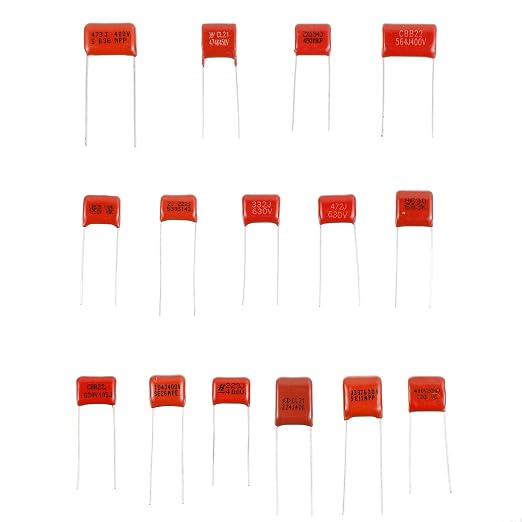 BOJACK 15 Values 150 Pcs Metallized Polypropylene Film DC Capacitor 400V/0.01uF - Image 3