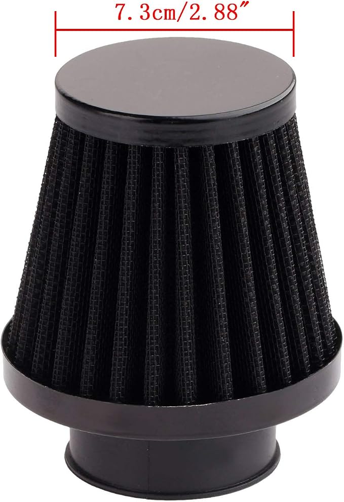 Mtsooning Motorcycle Air Filter Pod, 39mm Washable Universal Clamp-On Breathers - Image 8