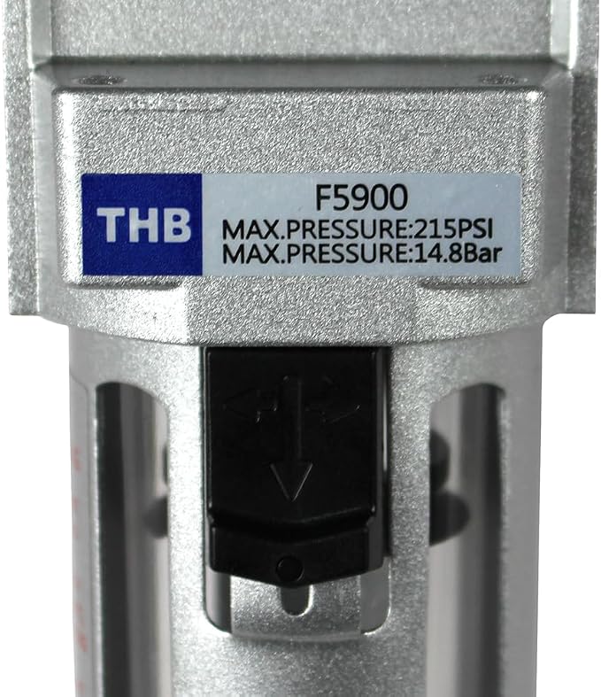 3/8" Compressed Air In Line Moisture/Water Filter Trap - Image 5