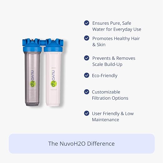 NuvoH2O Replacement Cartridge for Whole Home Duo System, Advanced 2-Stage - Image 4