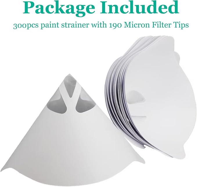 100pcs 190 Micron Paint Strainer, Paint Filter - Image 4