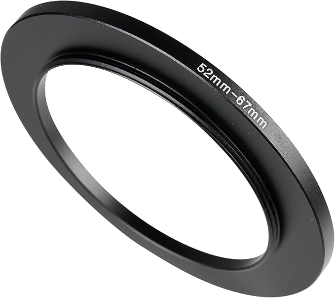 52-67mm Metal Step-Up/Down Ring Adapter Compatible by Unknown