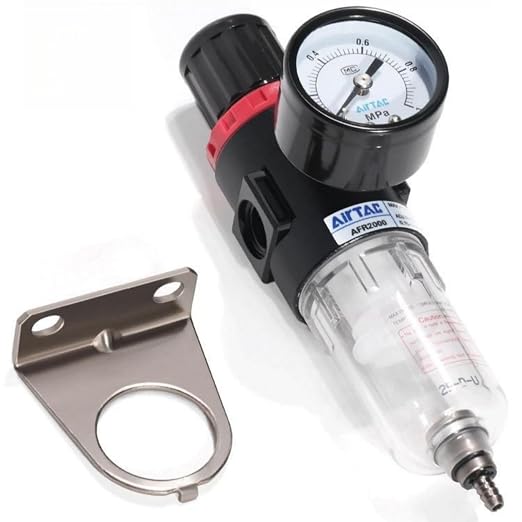 Compressed Air Pressure Filter Regulator Airtac AFR2000 1/4'' NPT 0-140 PSI - Image 8