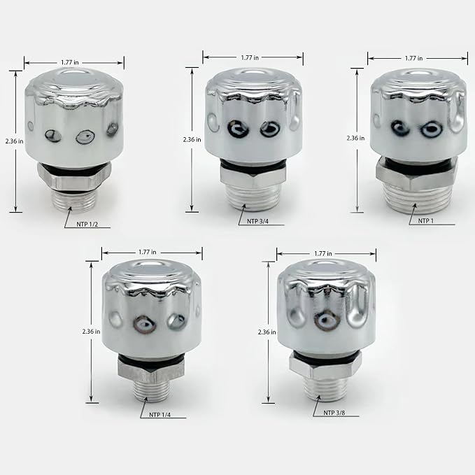 2-Pack 1" NPT Breather Caps - Image 4