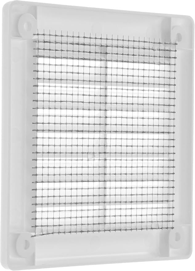 Vent Systems 3" x 3" White Plastic Soffit Vent Cover - Image 9