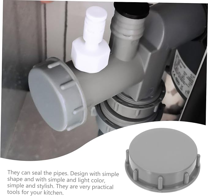 DOITOOL 18pcs Pp Pipe Caps for Drainage Caps for Waste Processing Easy - Image 5