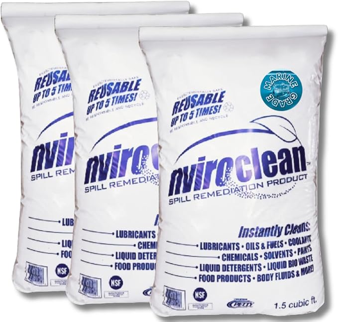 2-N-1 Water-Filtering | Super Absorbent & Encapsulant Spill Cleanup up to 648lbs - Image 2