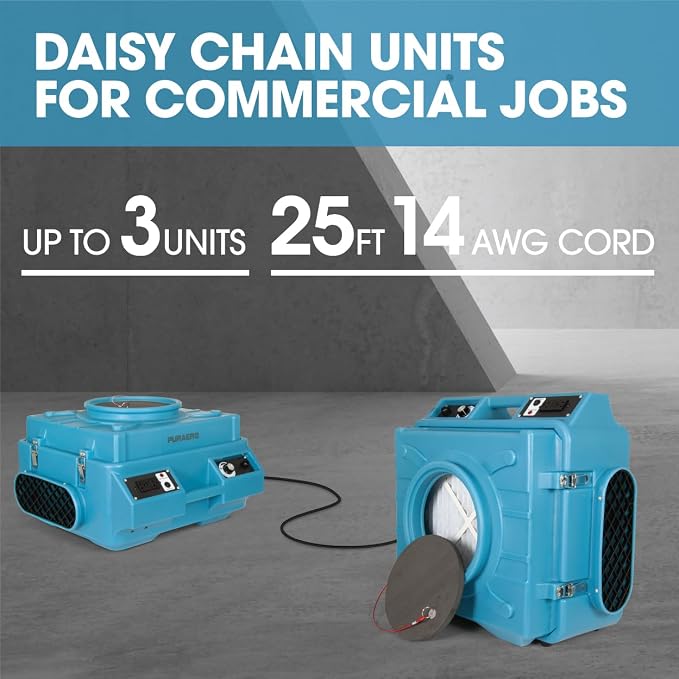 HEPA Air Scrubber with GFCI Outlets - Image 4