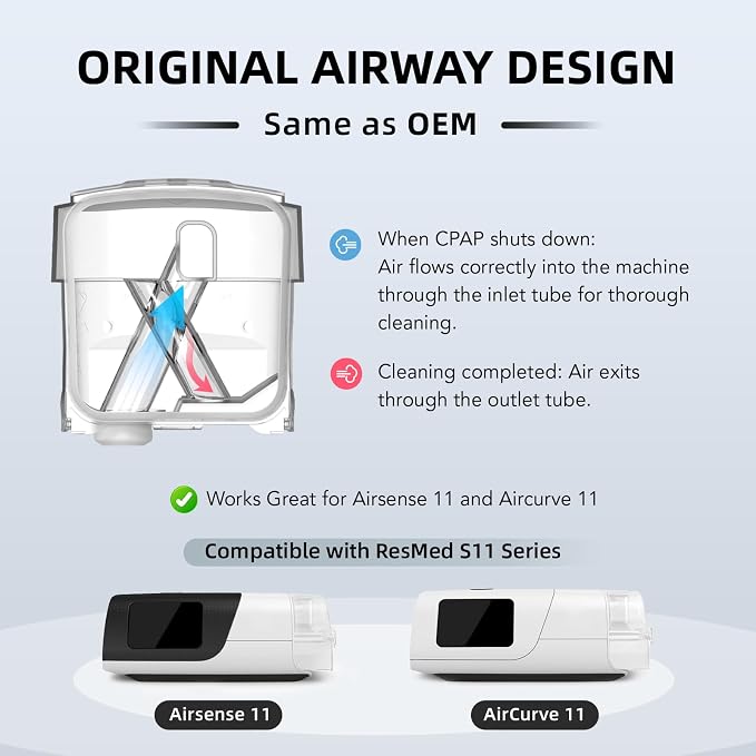 Universal Tubing Adapter for ResMed AirSense 11 & AirCurve 11 Machines - Image 3