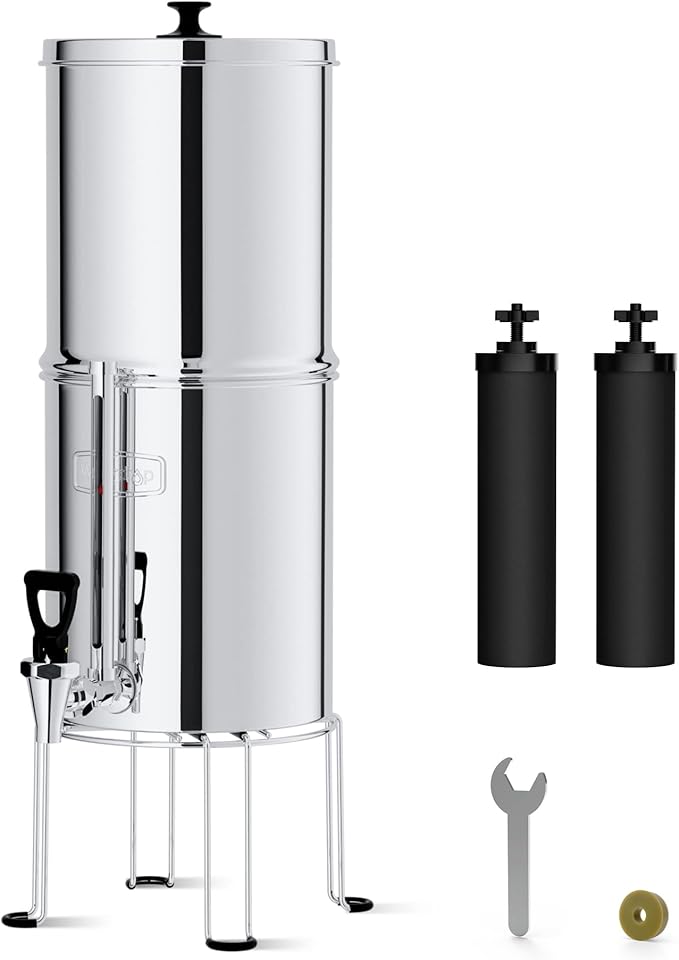 Waterdrop Water Filter System, NSF/ANSI 42&372 Standard, 2.25G Stainless-Steel by Waterdrop