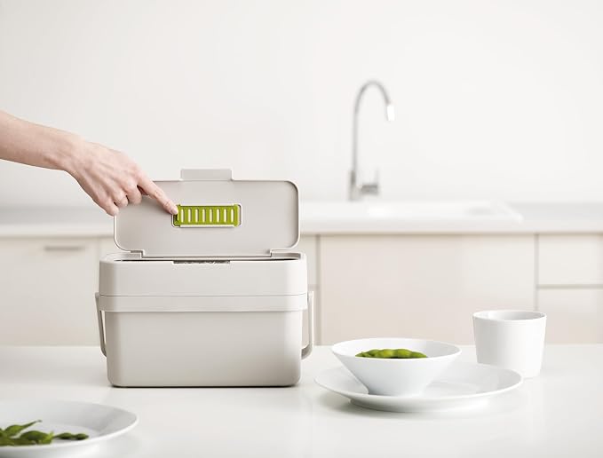 Joseph Joseph Compo 4 Easy-Fill Compost Bin Food Waste Caddy - Image 5