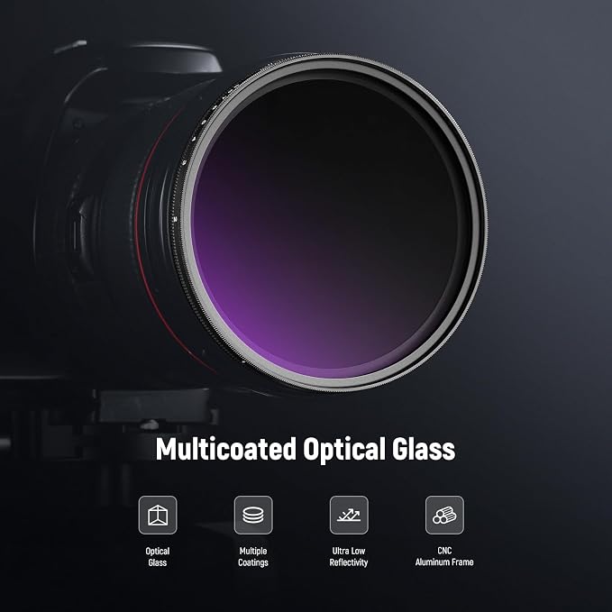 NEEWER 72mm ND2-400 Variable ND Filter - Image 4