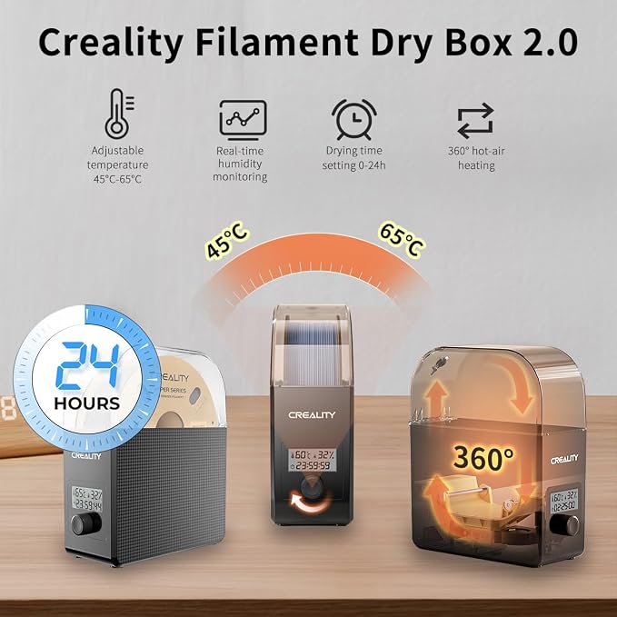 2025 New Creality Official Filament Dryer Box 2.0 - Image 2