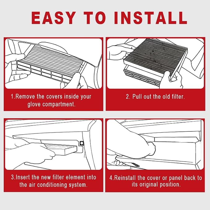CF11819 Cabin Air Filter with Activated Carbon Compatible with Chevy Equinox - Image 6