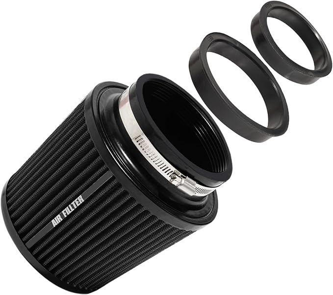 3" 3.5" 4" Inlet Car Replacement Cold Air Intake Filter 76mm 89mm 102mm 3 Sizes by Unknown