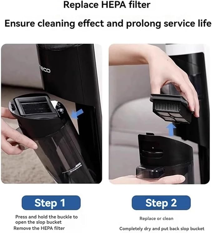 wet dry vacuum cleaner, EMECE-5PCS Filter Fit，Compatible - Image 2
