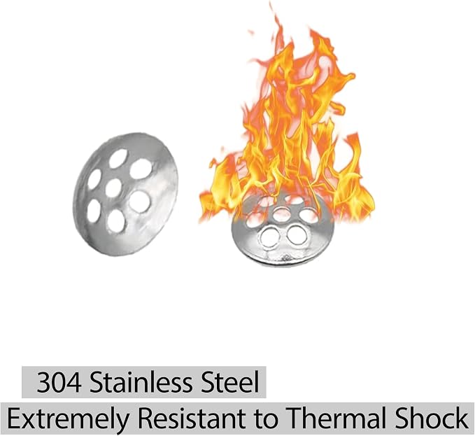 30Pcs 0.3”/8mm Pipe Screen Filters, Stainless Steel Concave Honeycomb Screens - Image 5