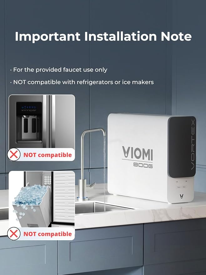 VIOMI® PFAS Reduction Reverse Osmosis System, NSF/ANSI 372&53&42 Certified - Image 5