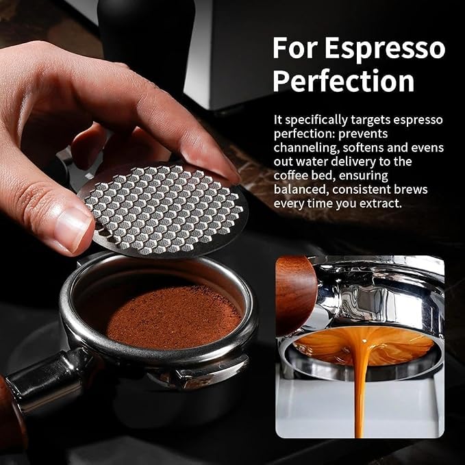watchget 58.35mm Espresso Puck Screen Reusable Mesh Coffee Filter 0.7mm - Image 7