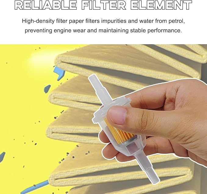 2 PCS Gas Inline Fuel Filters - Image 5