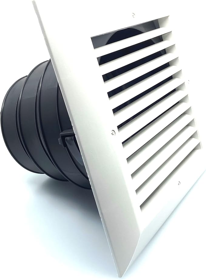 RectorSeal TRUaire Retrofit Grille/Damper 81916 Plastic Ceiling Diffuser - Image 2