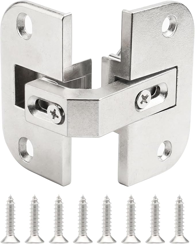 Adjustable Pie Cut Corner Hinge 343.90.710 Lazy Susan Hinges Replacement by Unknown