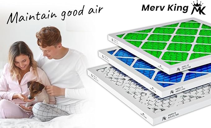 MervKing 20x25x4 Air Filter Actual Size: 19.88" x 24.88" x 4.31" MERV 13 MPR - Image 7