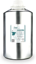 Sage Essential Oil - Direct from Essential Oils SL Spain - Steam Distilled - Aceite Esencial de Salvia for Aromatherapy, Massage, Diffuser, DIY Candle and Soap Making - 22lbs