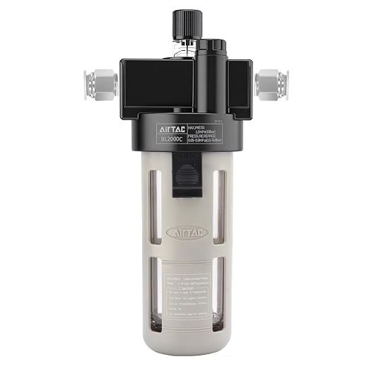 Compressed Air Line Lubricator Airtac BL2000-C 1/4'' NPT 0-145 Psi Oil - Image 5