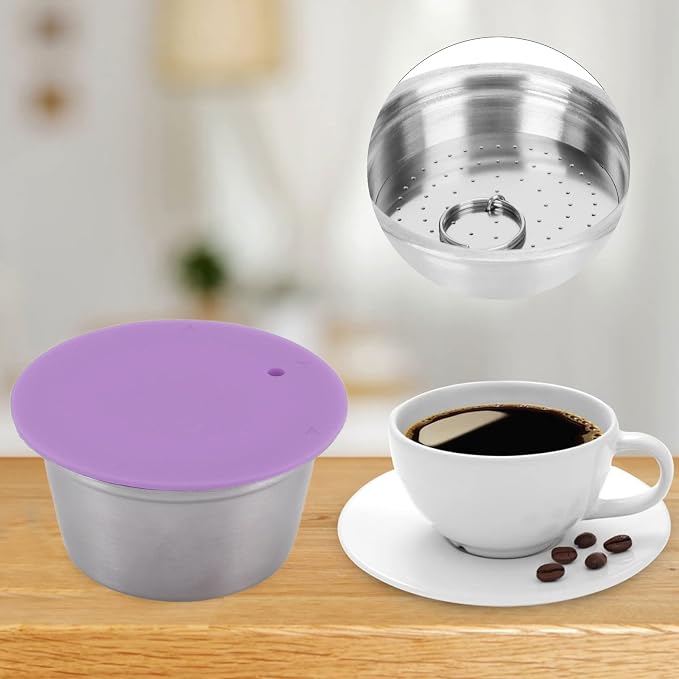 Reusable Coffee Capsule, Stainless Steel Coffee Filter Cup Set, Coffee Capsule - Image 6