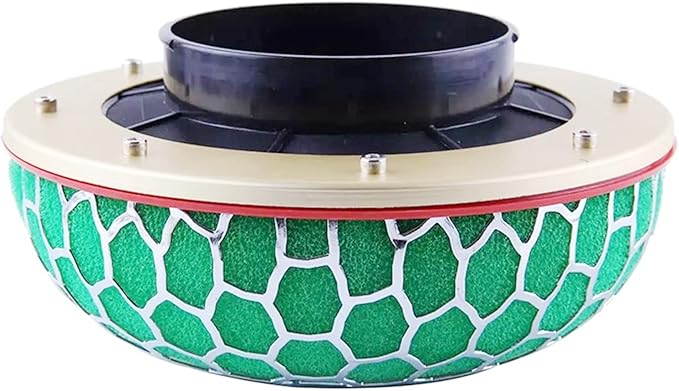 3.15" High Flow Air Intake Mushroom Filter Washable Sponge Honeycomb Mesh Air - Image 2