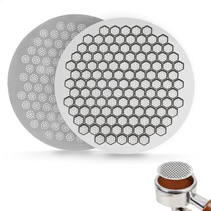 watchget 58.35mm Espresso Puck Screen Reusable Mesh Coffee Filter 0.7mm by watchget