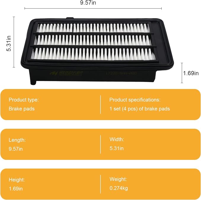 Engine Air Filter for Honda Civic and CR-V 1.5L 2017-2021 | Direct Replacement - Image 6
