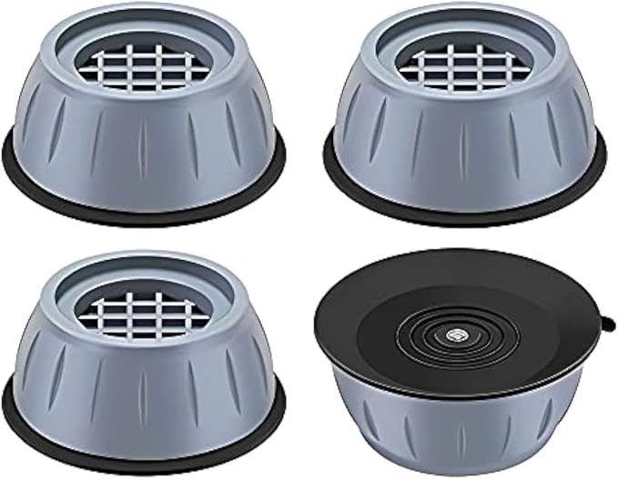 Dadop 4Pcs Anti Vibration Pads for Washing Machine and Dryer Shock and Noise by DadopDS